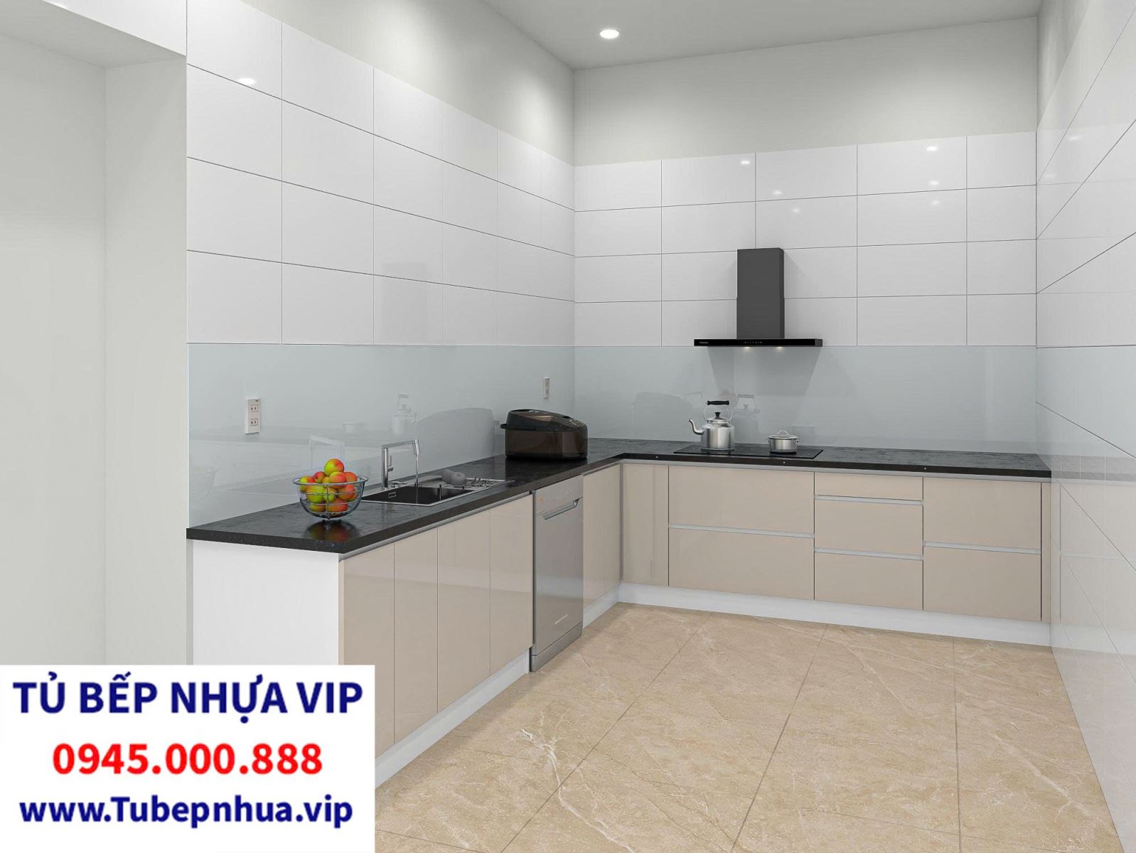Xưởng sản xuất tủ bếp nhựa đẹp, giá rẻ theo yêu cầu - Ảnh 3